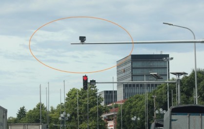 Hình camera phạt nguội và cách nhận biết camera phạt nguội chi tiết